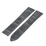 19/16 mm crocodile strap for the OMEGA folding clasp