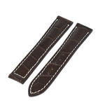 19/16 mm crocodile strap for the OMEGA folding clasp