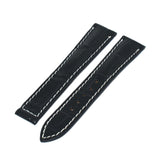 Bracelet crocodile 20/18 mm pour la boucle déployante OMEGA