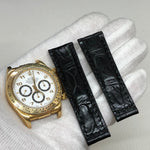 Bracelet crocodile 20/16 mm XL type ROLEX Daytona 16518