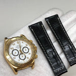 Bracelet crocodile 20/16 mm pour ROLEX Daytona 16518