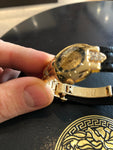 GIANNI VERSACE 18K Yellow Gold Factory Diamonds Medusa Limited Edition