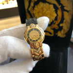 GIANNI VERSACE 18K Yellow Gold Factory Diamonds Medusa Limited Edition