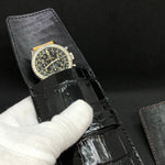 etui crocodile Breitling