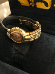 GIANNI VERSACE 18K Yellow Gold Factory Diamonds Medusa Limited Edition