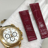 Bracelet crocodile 20/16 mm XL type ROLEX Daytona 16518