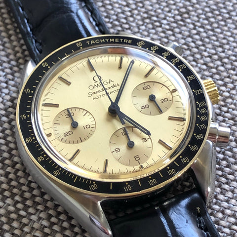 OMEGA Speedmaster Reduced Panda Dial 18K Gold / SS case