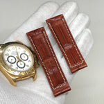 Bracelet crocodile 20/16 mm XL type ROLEX Daytona 16518