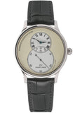 JAQUET DROZ Grande Seconde Ivory Enamel 18K Or Blanc | BS-WATCH.FR